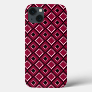 Diamantpatroon iPhone 13 Hoesje