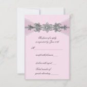 Diamants Argent Roses et Argent RSVP (Dos)