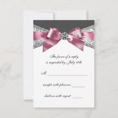 Diamants Blancs Rose Noir RSVP (Dos)