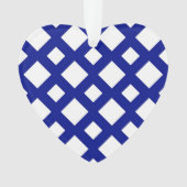 Diamants blancs sur marine (devant)