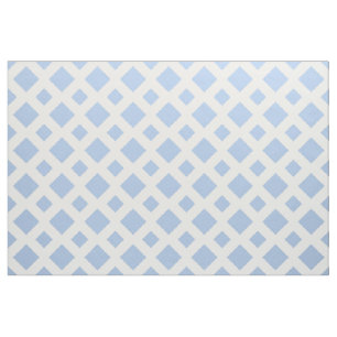 Diamants bleu-clair sur le tissu géométrique bla
