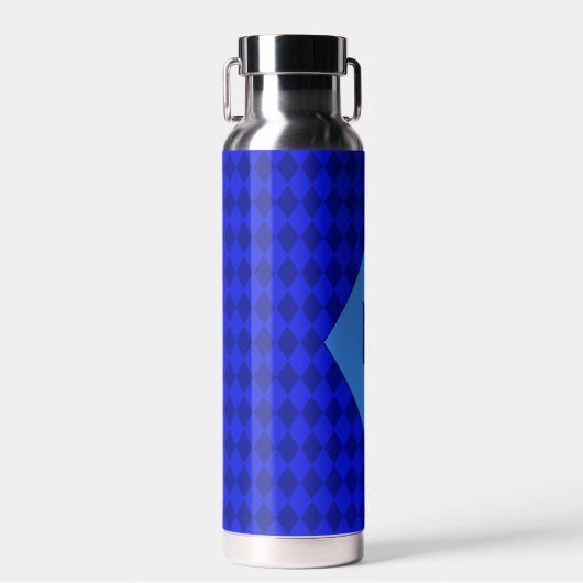 Diamants bleus Bouteille d'eau initiale (Avant)