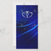 Diamants Bleus Royaux/Carte photo de Merci des Coe (Dos)