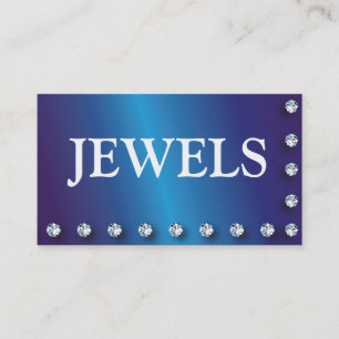 Diamants Cartes de visite de bijoux