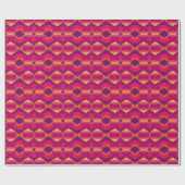 Diamants chauds : Papier cadeau Tribal Aztec moder (Plat)