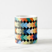 Diamants de couleur claire Mug de café (Centre)