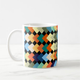 Diamants de couleur claire Mug de café