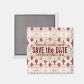 Diamants de la Terre SavetheDate Magnet (Recto/Verso)