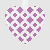 Diamants de lavande sur blanc (dos)