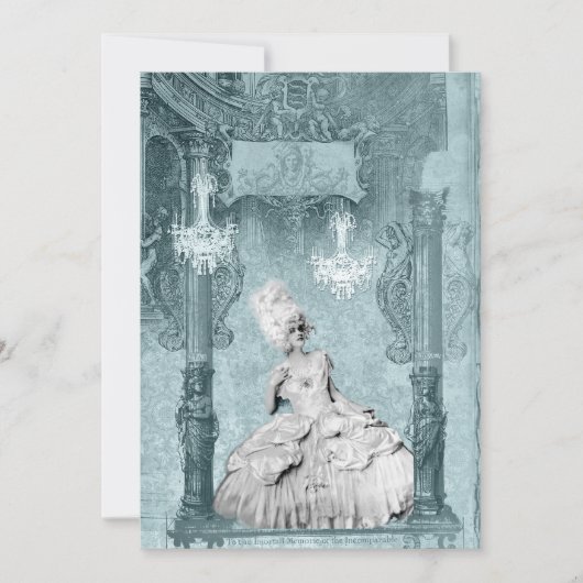 Diamants de Marie Antoinette et invitations de la (Devant)