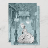 Diamants de Marie Antoinette et invitations de la (Devant / Derrière)