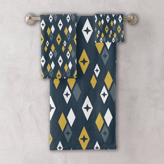 Diamants de MCM atomique Marine Motif, Jaune de mo