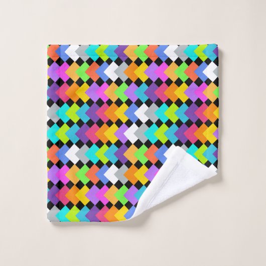 Diamants de néon (Gant de toilette)