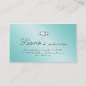 Diamants de parties scintillantes de carte de (Dos)