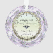 Diamants de Style 50e Anniversaire de Mariage (dos)