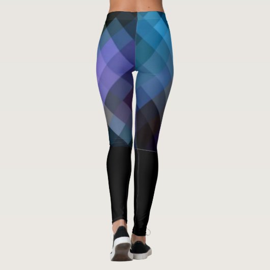 Diamants des Leggings de couleur (Dos)