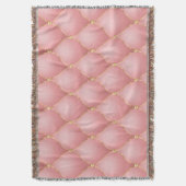 Diamants d'or rose Tufted lancette couverture (devant Vertical)