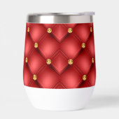 Diamants d'or Tufé en cuir rouge (Gauche)