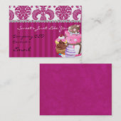 Diamants doux de carte de visite de conception de (Devant / Derrière)