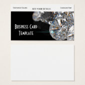 Diamants en pierre de bijoux (Devant & derrière)