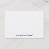 Diamants et cartes de visite satinés (Dos)