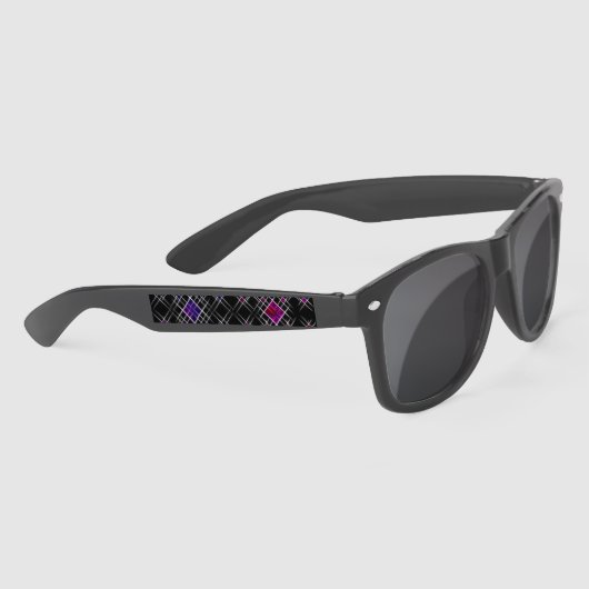 Diamants et Lunettes de soleil croisées (Droite)