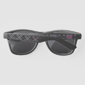 Diamants et Lunettes de soleil croisées (Dos)