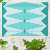 Diamants et serviette de cuisine géométriques de (Plié)