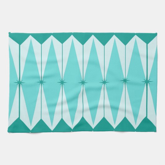 Diamants et serviette de cuisine géométriques de (Horizontal)