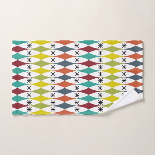 Diamants et Starburts (Serviette à main)