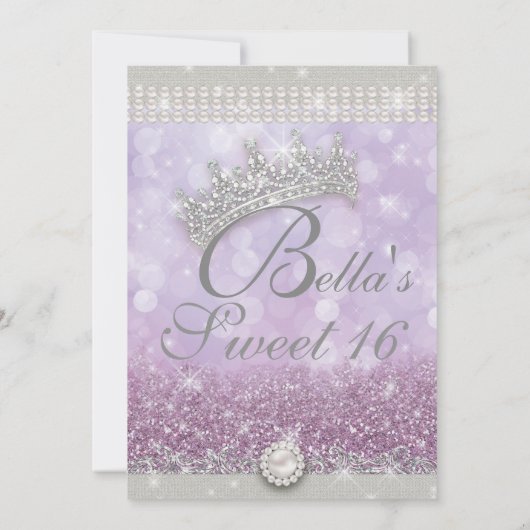 Diamants et sucreries 16 Invitations de coing (Dos)