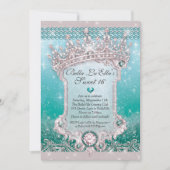 Diamants et sucreries 16 Invitations de coing (Devant)