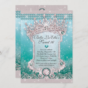 Diamants et sucreries 16 Invitations de coing