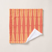 Diamants et triangles (Gant de toilette)