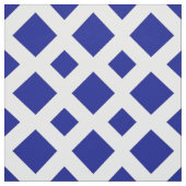 Diamants géométriques de bleu marine sur le tissu (Échantillon)