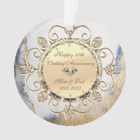 Diamants Gold Touch 50e Anniversaire de Mariage (devant)