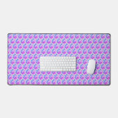 Diamants gris clair abstraits et nuances violettes (Clavier et souris)