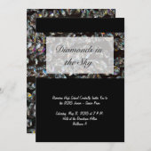 Diamants - Invitations de bal (Devant / Derrière)