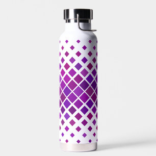 Diamants Magenta Violet Design Bouteille d'eau