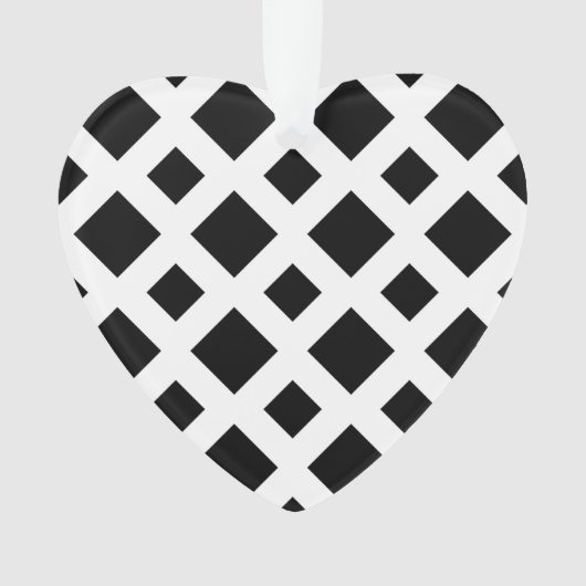 Diamants noirs en blanc (devant)