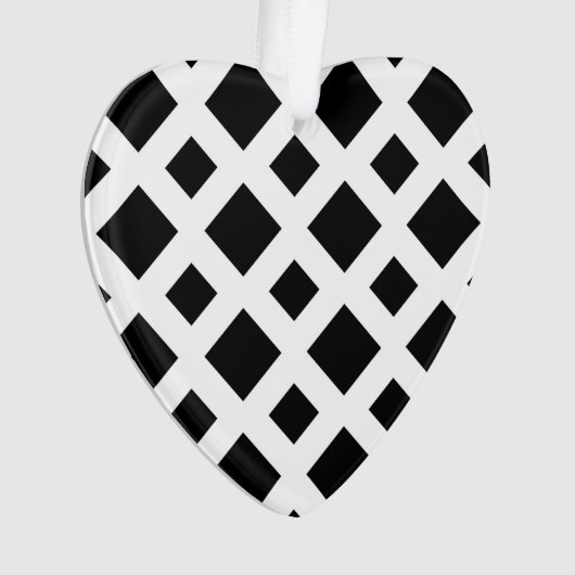 Diamants noirs en blanc (devant)