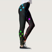 Diamants numériques Leggings tout-sur-impression (Droite)