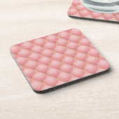 Diamants or rose Dessous de verre Tufé (Côté gauche)