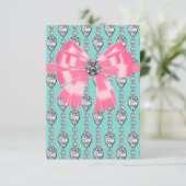 Diamants rose Turquoise Parti RSVP (Debout devant)