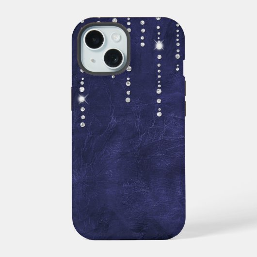 Diamants Sur Cuir Violet (Verso)