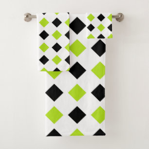 Diamants verts et noirs de chaux