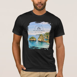 Diamantstrand Bali Aquarel Turquoise Zee T-shirt