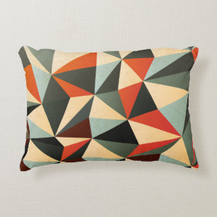 Diamantvorm: Abstract  ontwerp Accent Kussen