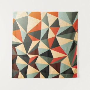 Diamantvorm: Abstract ontwerp Wandkleed
