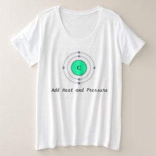 diamantwetenschap grote maat t-shirt